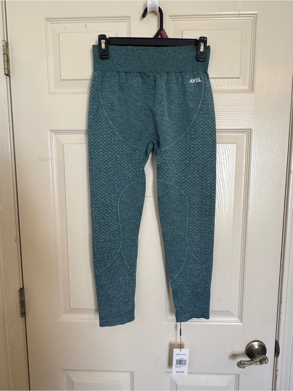AYBL Womenās Teal Seamless Leggings & Grey Seamless Leggings - WOMENāS Bottoms
